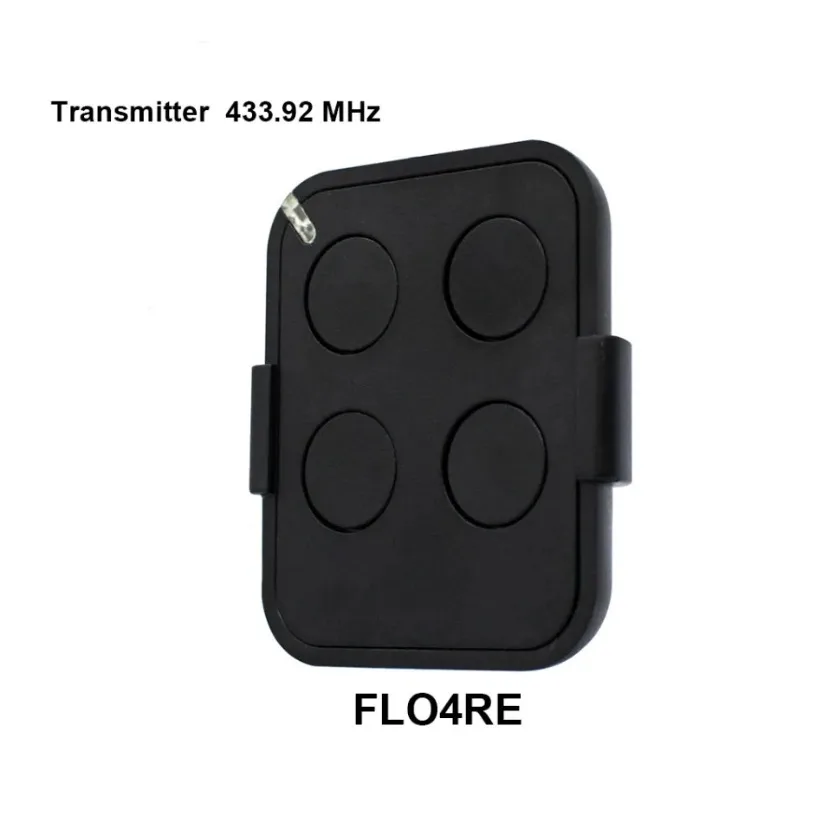 Garage Door Remote Control 433.92MHz Rolling Code For FL02RE FL04RE Wireless Handheld Control 433mhz Garage Door Opener