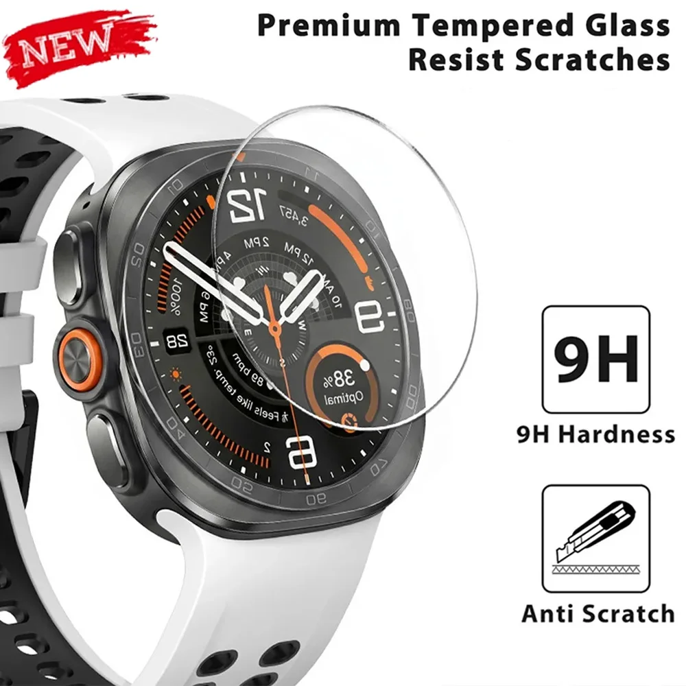 Tempered Glass Screen Protector for Samsung Galaxy Watch Ultra2 47mm Anti-Scratch for Galaxy Watch ultra 2025 2024 Film correa