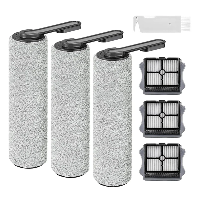 

AB33-Rollers Замена щеток и фильтры для Tineco Floor ONE S5/Floor One S5 Pro Беспроводной пылесос Щетки Ролики