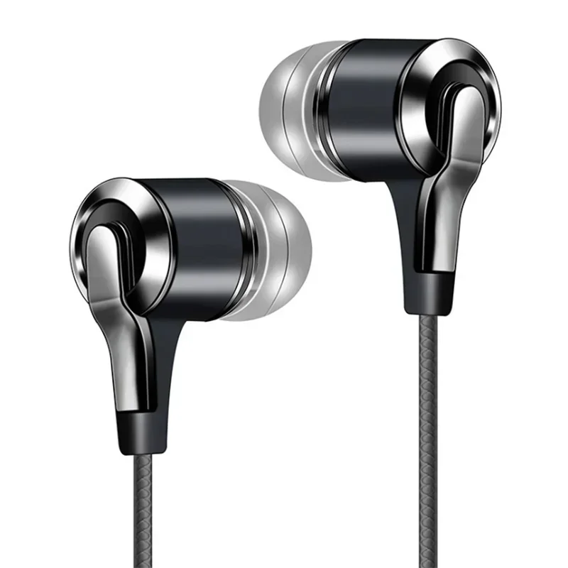

In-Ear 1.2m Wired Control Sport Headset Wired Headphones For Smartphone With Microphone