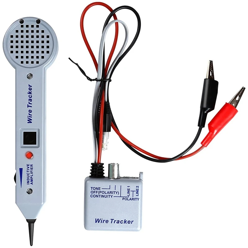 

Tone Generator Kit,Wire Tracer Circuit Tester,200EP High Accuracy Cable Toner Finder Tester,Inductive Amplifier