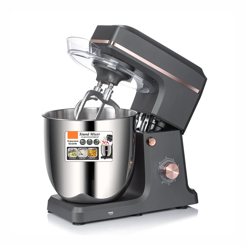 Home Kitchen 12L Planetary Electric Food Mixer Standing Dough And Cake Mixer 2000W 3 In 1 Stand Mixer