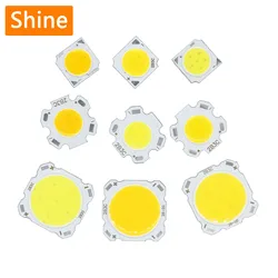 10 stücke 3w 5w 7w 10w Hochleistungs-LED-Quell chip 13mm 20mm 24mm smd LED Cob Glühbirne LED Diode Licht Lampe Scheinwerfer Down light DIY