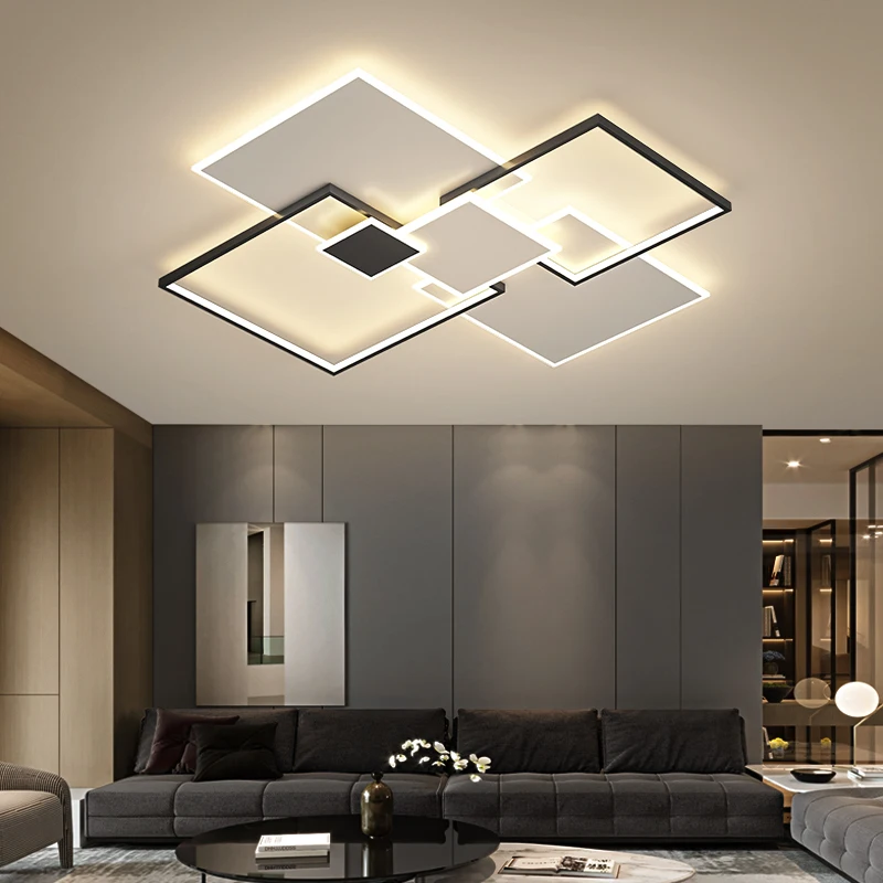 

Simple Ceiling Lights Whole House Combination Luxury Lamp Set Modern Atmosphere Living Room Led Chandeliers Bedroom Room Lamps
