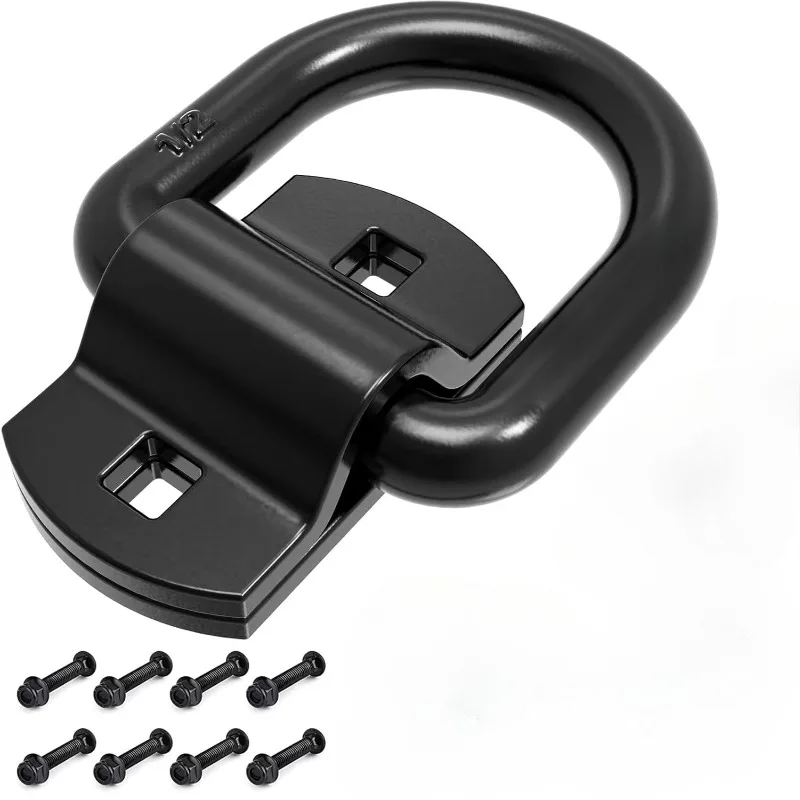 Heavy Duty Bolt Forged D Ring Tighten Anchor D Ring