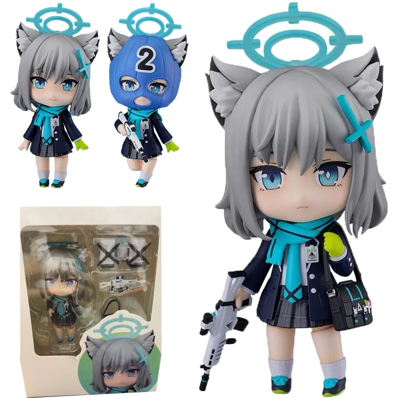 

Anime Blue Archive Action Figures Arona Cosplay Models Sunaookami Shiroko Collectible PVC Figurine Dolls Toys Christmas Gifts