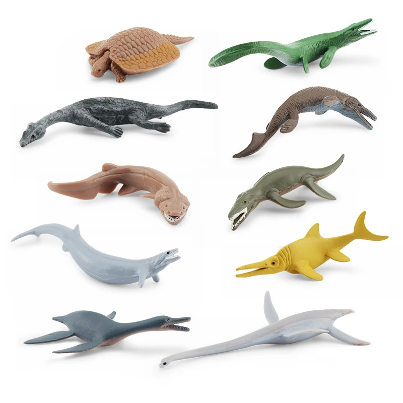 Simulation Ocean Sea Life Figurines Ancient Animal Action Figures Children Figures Aquarium Dinosaur Model Collecta Birthday Toy