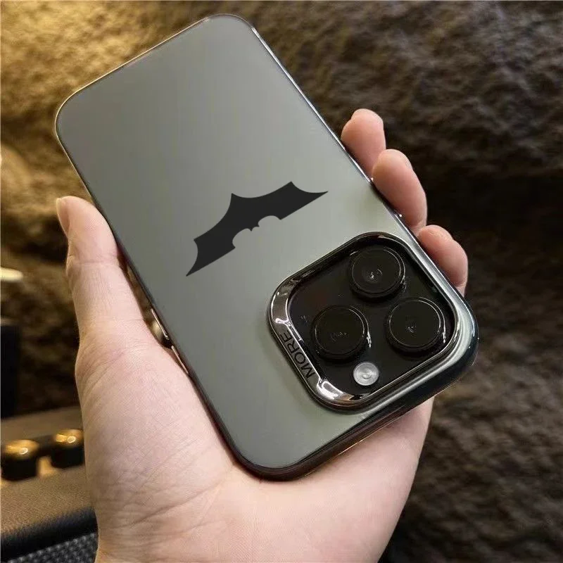 For iPhone 16 Pro Max Case Bat Spider Pattern Matte Texture Phone Case For iPhone 16 15 14 Plus 13 12 11 Shockproof Bumper Cover image 3