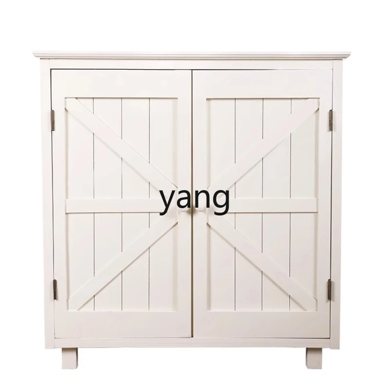 

YHM storage cabinet living room balcony living room double open storage