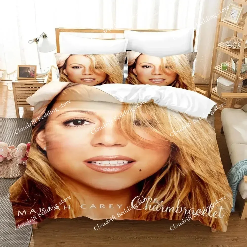 

Mariah Carey Bedding Set Boys Girls Twin Queen Size Duvet Cover Pillowcase Bed Kids Adult Fashion Home Textileextile026