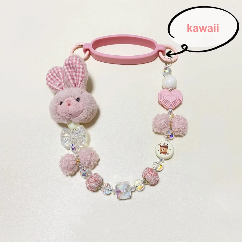 لطيف بهلوان اكسسوارات مقبض حزام ل ستاربكس كوب زجاجة ماء الناقل حبال حامل مع حزام ل 6-10 سنتيمتر كوب الفم #6