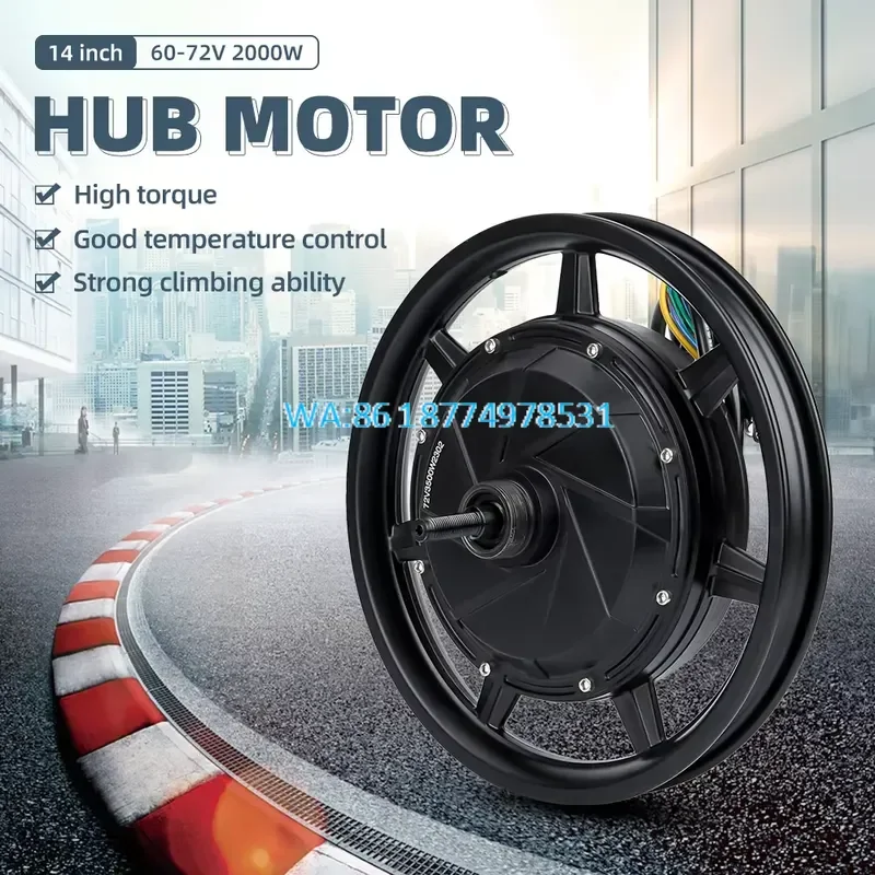 Wmwmnu New Product 48V 2000W Bldc Hub Motor Kit for Cycle