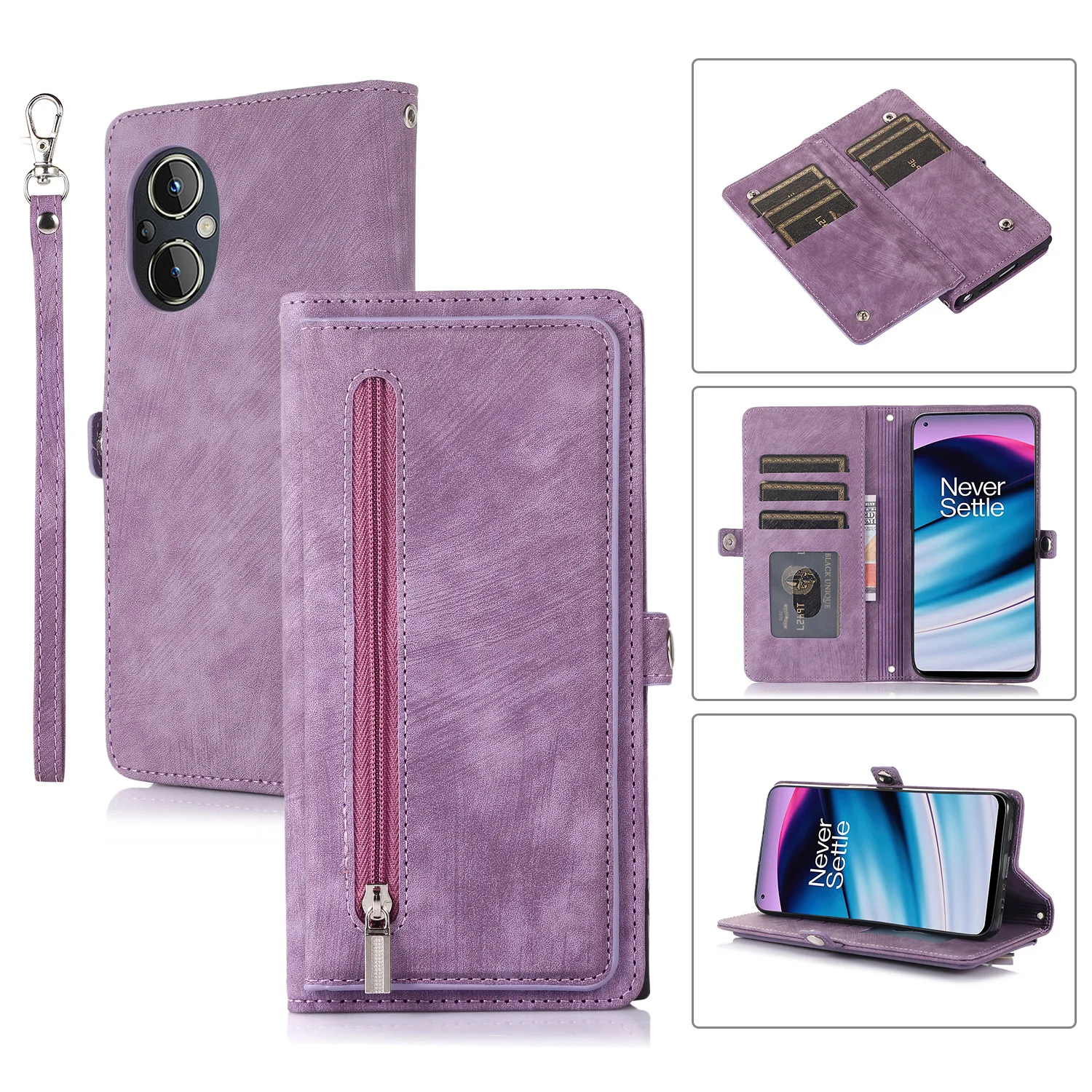 Zipper Wallet Case …