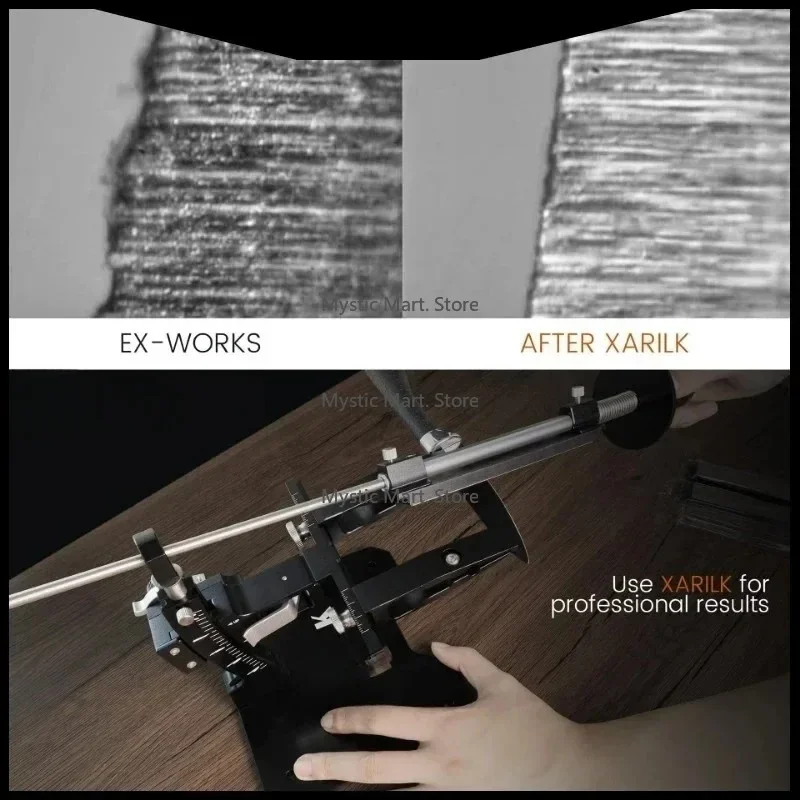 

Aluminum Guided Sharpening Set - 3 Dia-mo-nd Grinding Discs for Precision Sharpening