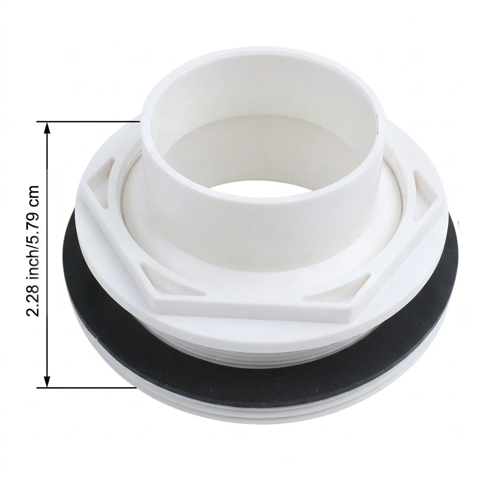 Floor Drain Hose with PVC and Stainless Steel Mesh Cover Designed for Efficient Drainage Fits Standard Shower Base Plumbing