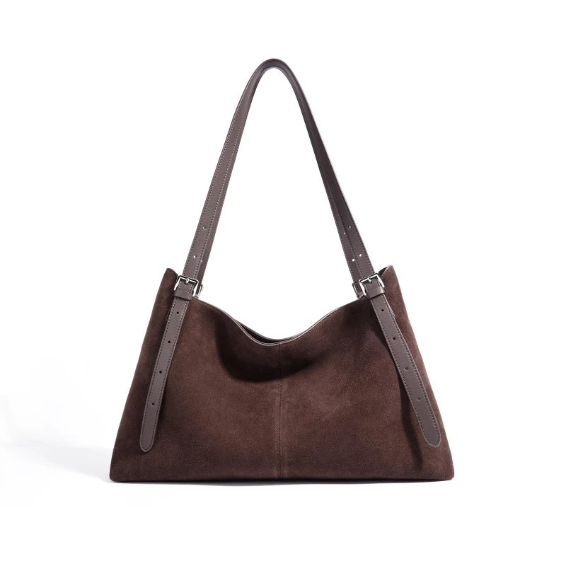 

Jonlily Women Genuine Leather Shoulder Bag Female Fashion Handbag Totes Casual Daybag High Capacity Commuter Bag Purse -KG1987