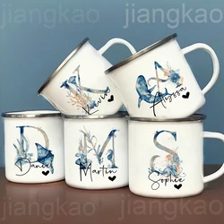 Personalized Mug for Kids Hot Chocolate Ocean Animal with Name Mug for Boys Kids Handle Mugs Birthday Party Favors Children Gift