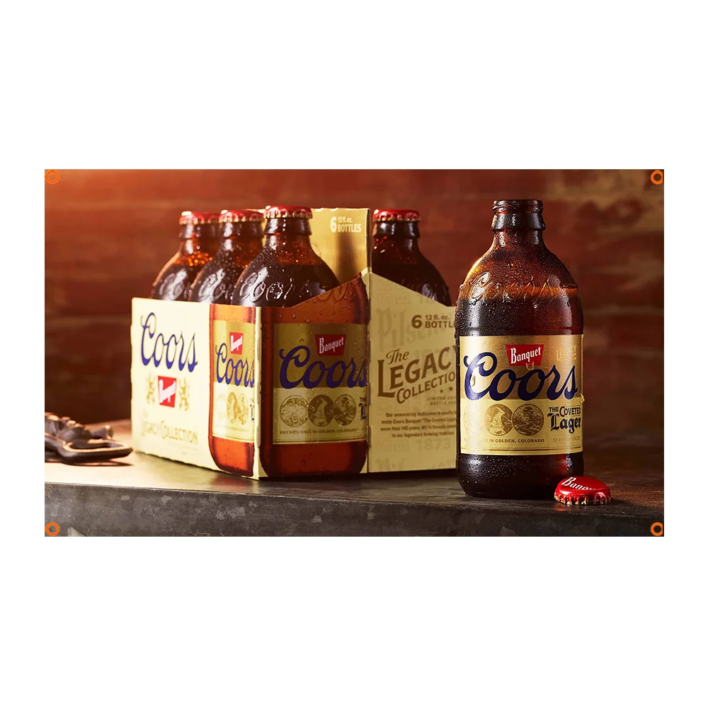 علم مأدبة C-coors الرائع مقاس 3 × 5 أقدام مناسب للسفر والتجمعات وعرض الأعلام أثناء القيادة في الميدان