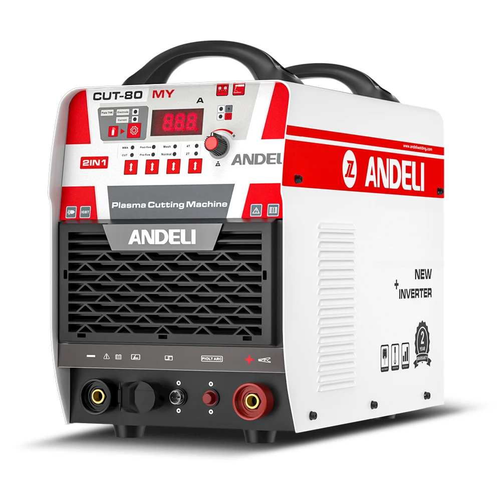 

ANDELI Industrial Arc Plasma Cutting Machine OEM/ODM New Arrival Built-In Air Compressor MMA & HF Plasma Cutter Inverter 380V