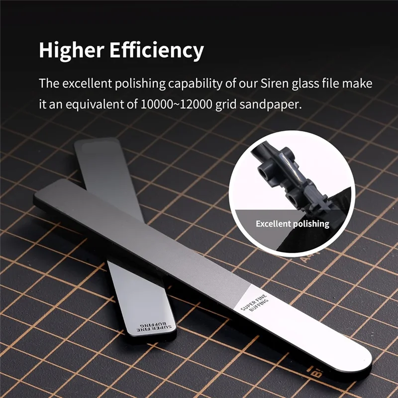 

Top Deals Mirror Polishing File For Models, Resin, Glass, Sandpaper Alternative DIY Home Improvement, Detailing & Hobby Craft