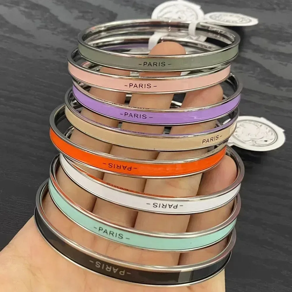 

925 silver high-quality enamel fashion bracelet for women, suitable for daily wear,party gifts,and light luxury jewelry