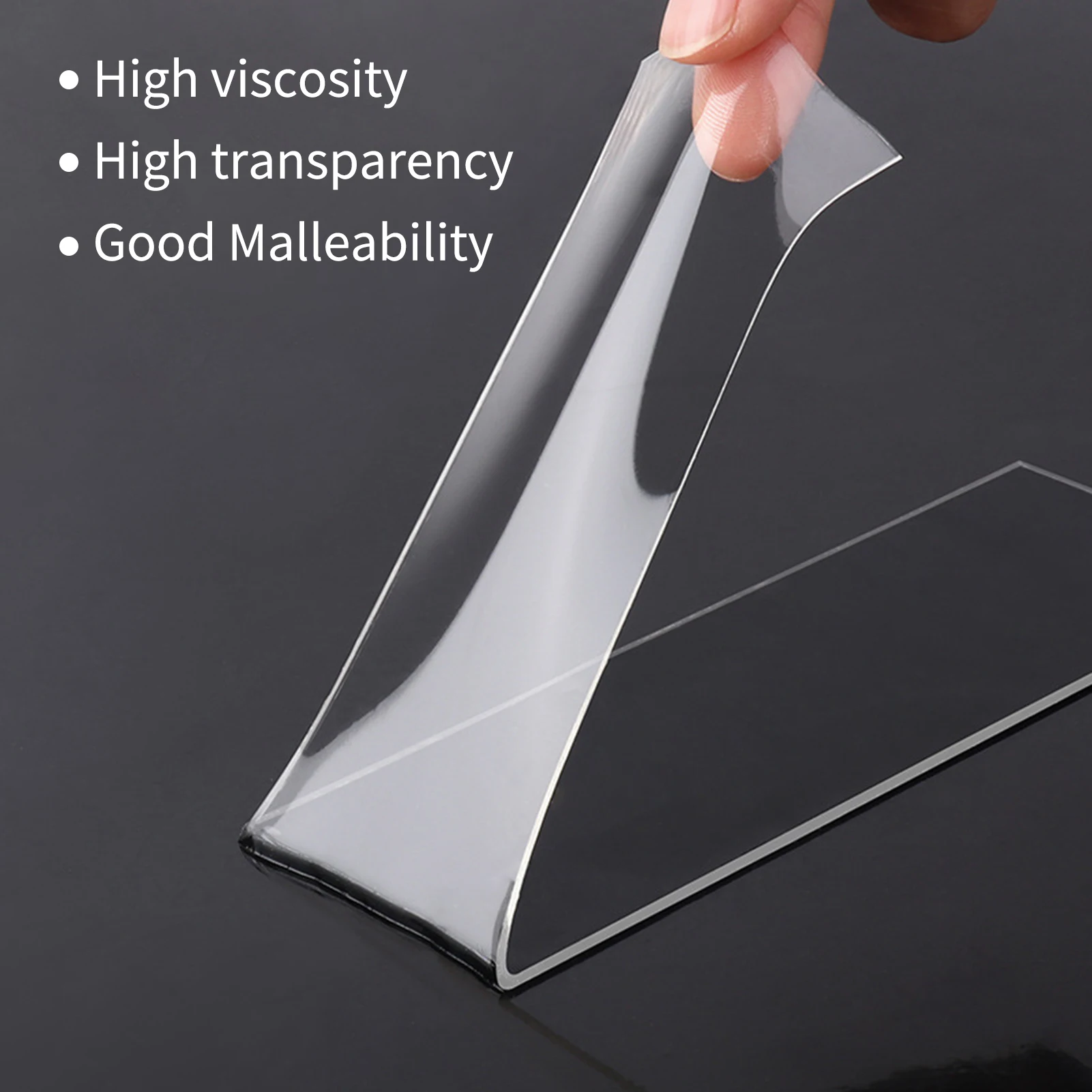 Nano Tape Nastro adesivo biadesivo per montaggio resistente Nastri rimovibili lavabili per pareti interne ed esterne Cucina Bagno