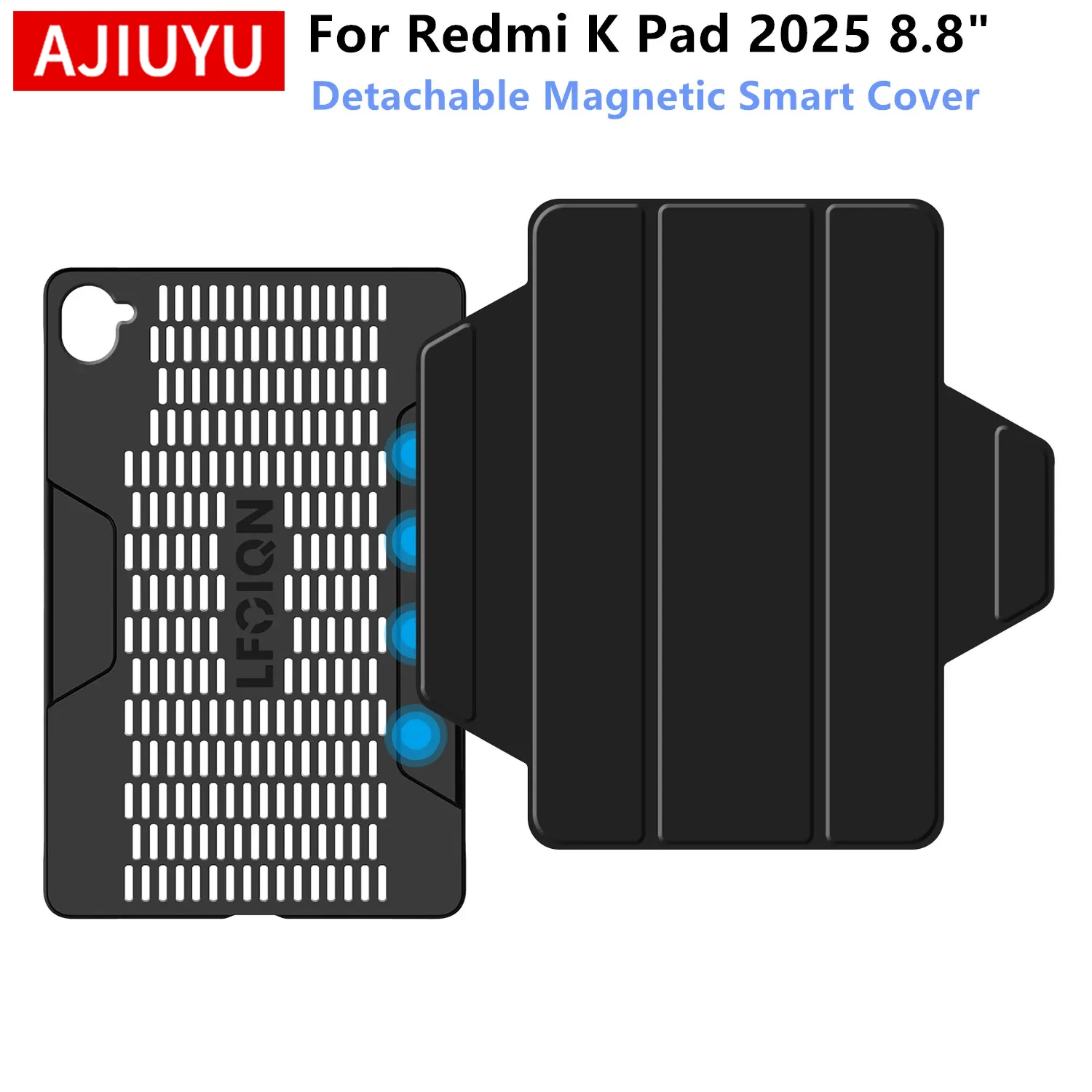 

For Xiaomi Redmi K Pad 2025 Case 8.8 inch Tablet Detachable Magnetic Smart Cover for Redmi K Pad kpad 8.8" Heat Dissipation Case