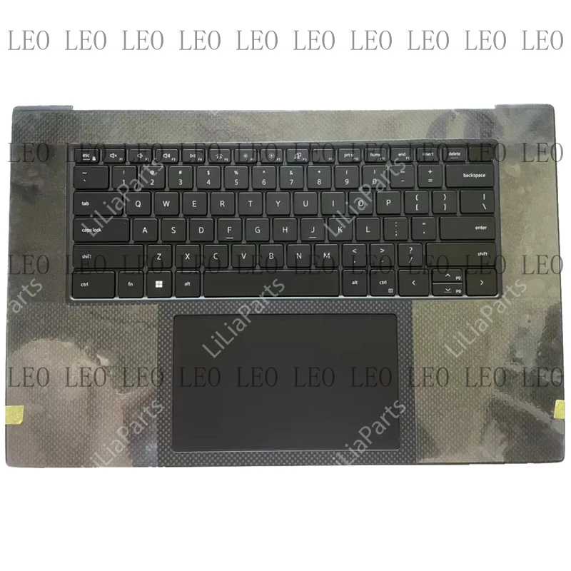 JJ  Palmrest Backlit Keyboard for Dell XPS17 9710 9700 Precision 5750 5760 W20R5 Top