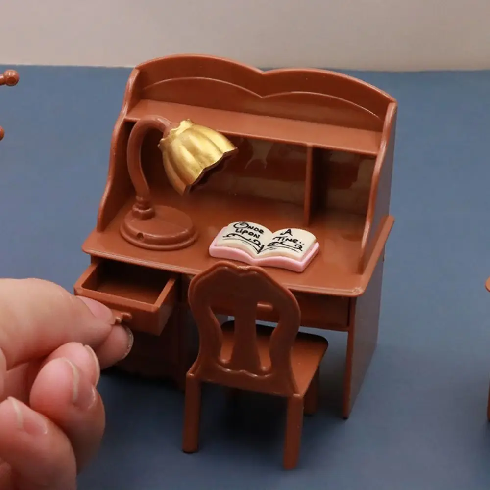 Nieuwe Mini Poppenhuis Meubels Plastic Multistyles Keuken Speelset Fantasiespel Accessoires Speelgoed