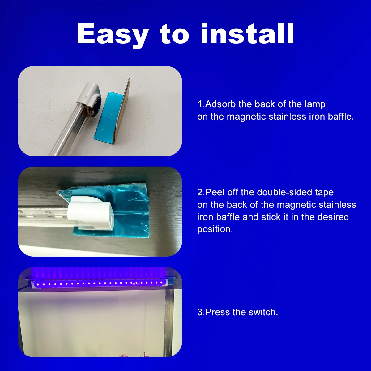 ضوء أسود مغناطيسي 5 فولت، مصباح معالجة بالأشعة فوق البنفسجية 5 وات، مصباح أظافر جاف UVA 39 نانومتر، كاشف أموال، ضوء أسود فلوري مزخرف