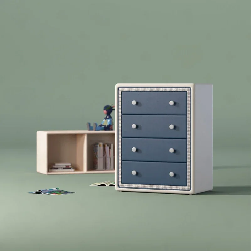 

Bedroom storage cabinet, drawer, locker, furniture, four-chest cabinet, soft bag, anti-collision