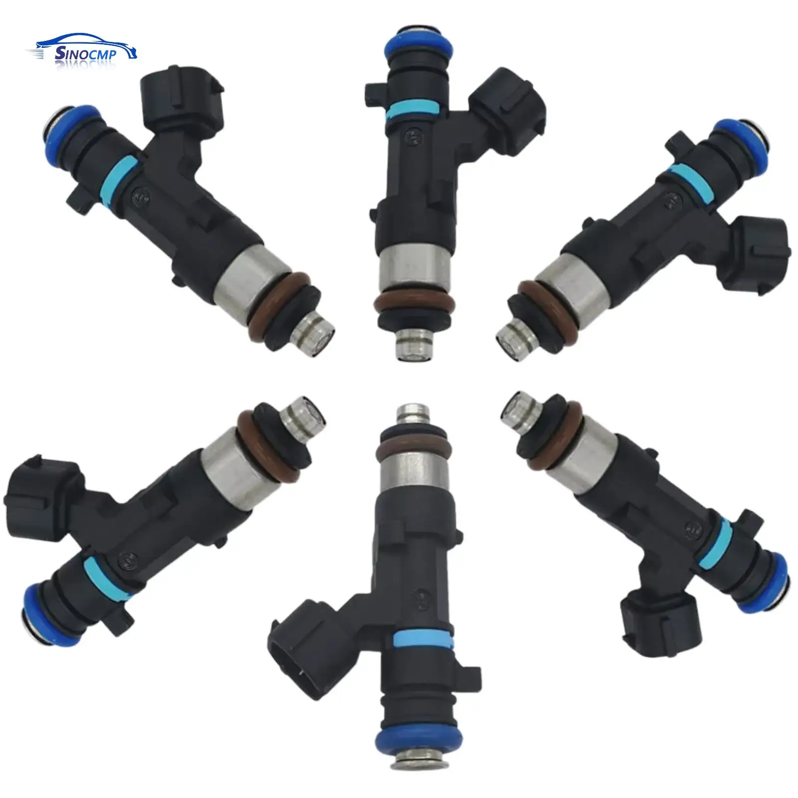 

6 PCS Fuel Injector Nozzles For Infinite QX56 Nissan Frontier Titan Pathfinder Xterra 4.0L 0280158007 16600-7S000 16600-7S00A