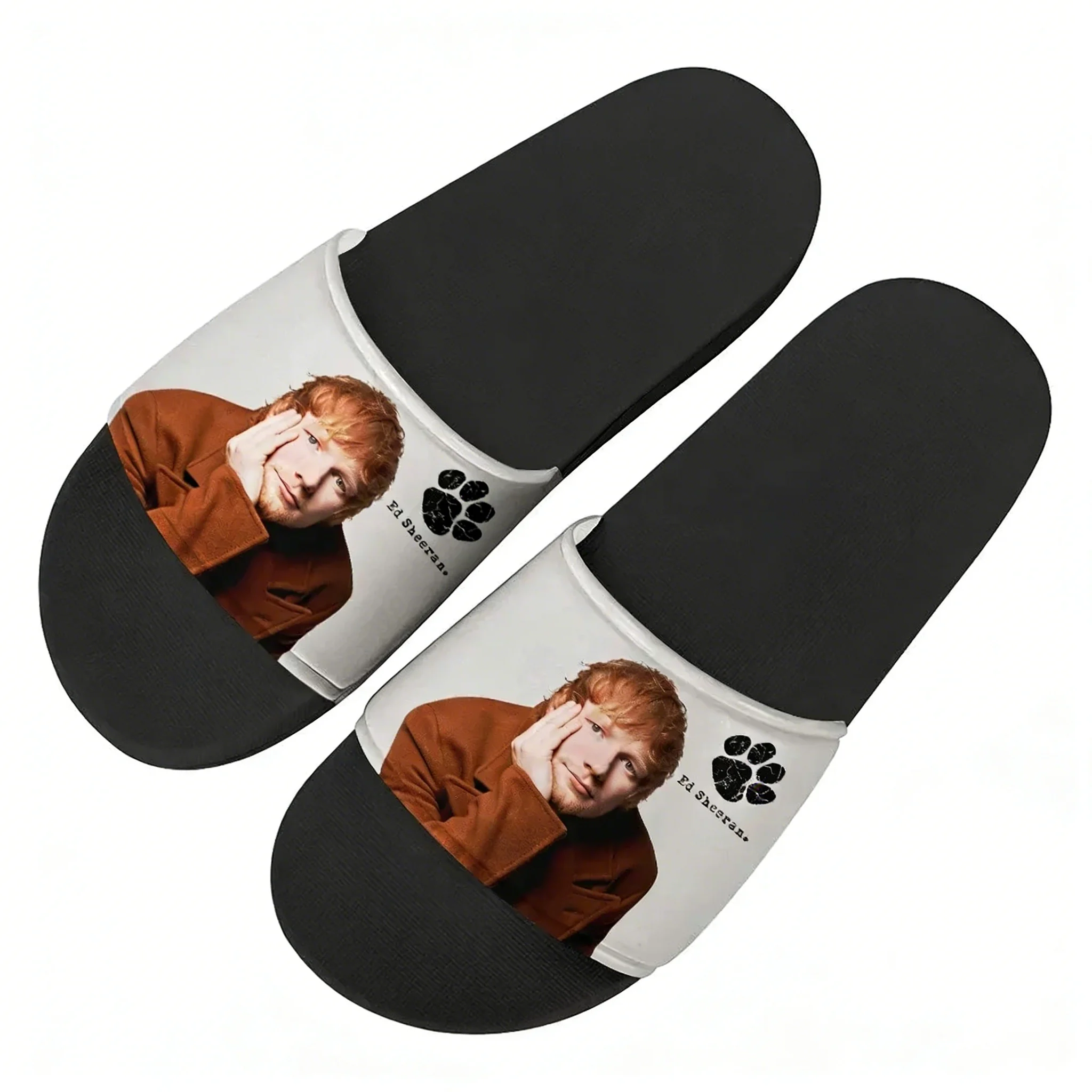 

Ed Sheeran Sandals Home Slippers Water Shoes Men Women Teenagers Sandal Bathroom Beach Pool Custom Made Summer Slipper