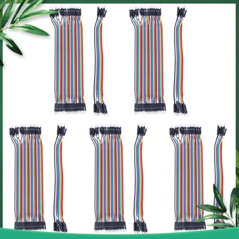 

YSS-200Pcs 20Cm 2.54Mm Male To Male Breadboard Jumper Wire Cable For Arduino