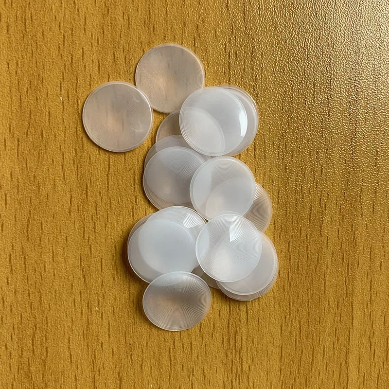 10PCS Optical Plastic Human Body Induction Infrared Fresnel Lens Lenses Diameter 17/16.8mm Focal Length 19/20mm