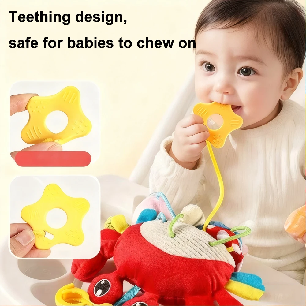 Bett hängender Kordelzug, Jubelspielzeug, Bettglocken-Anhänger, kann geknüpft werden, Kordelzug-Cartoon-Anhänger, Weihnachts- und Geburtstagsgeschenke für Kinder