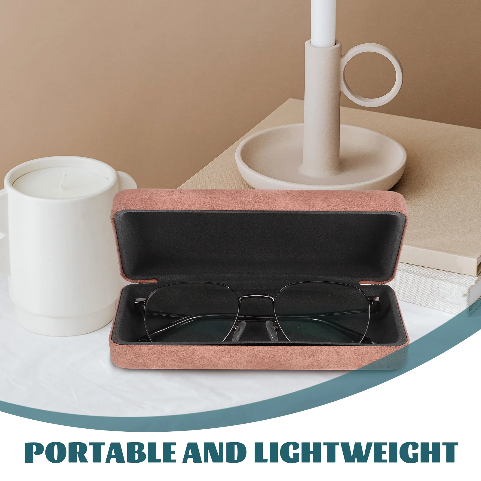 

Sunglasses Case Eyeglass Box Hard Shell Compact Car Holder Travel Gift Durable Premium Quality Outdoor Practical