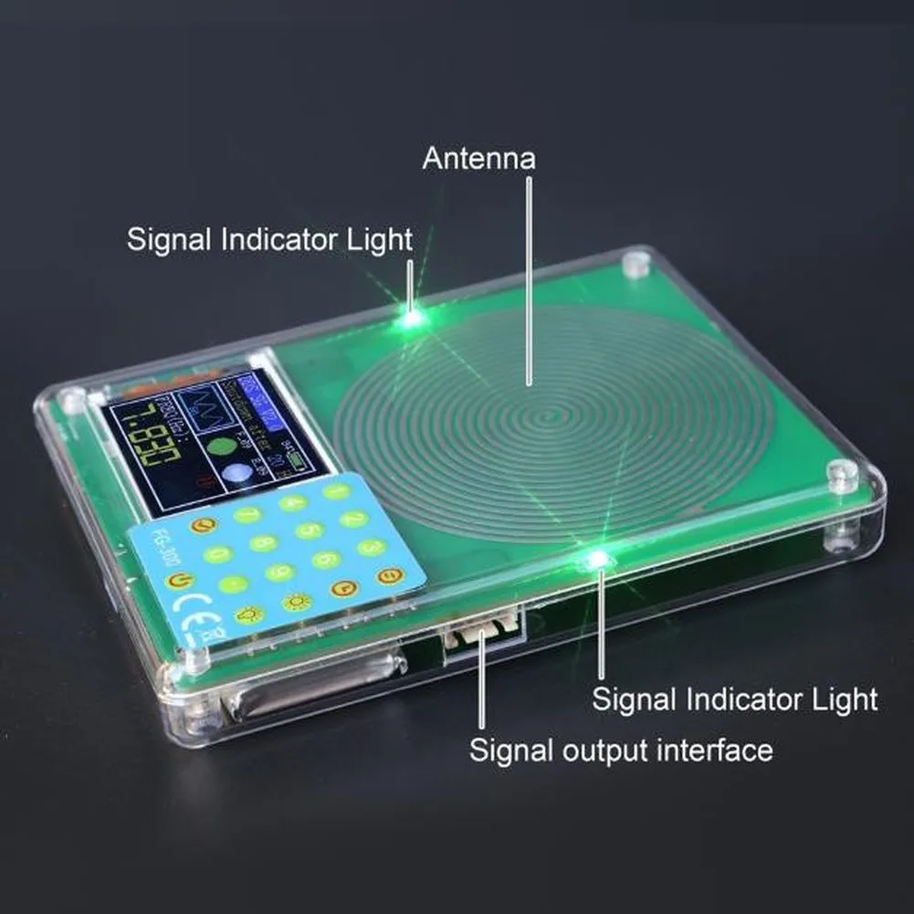 7.83Hz For Schumann Resonance Generator Portable Frequency Device with 13 Waveform Options Sine Square Triangle 1000mAh Battery