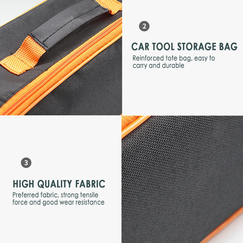 Sac à outils de réparation multifonctionnel portable pour petits composants, étui de rangement pour accessoires de voiture, outil de tri