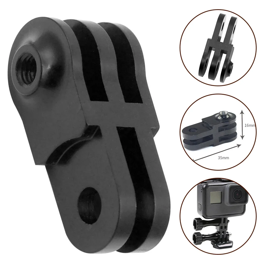 Lega di alluminio per adattatore per fotocamera sportiva stessa direzione staffa per asta di prolunga per DJI Action Camera Set completo in lega di alluminio