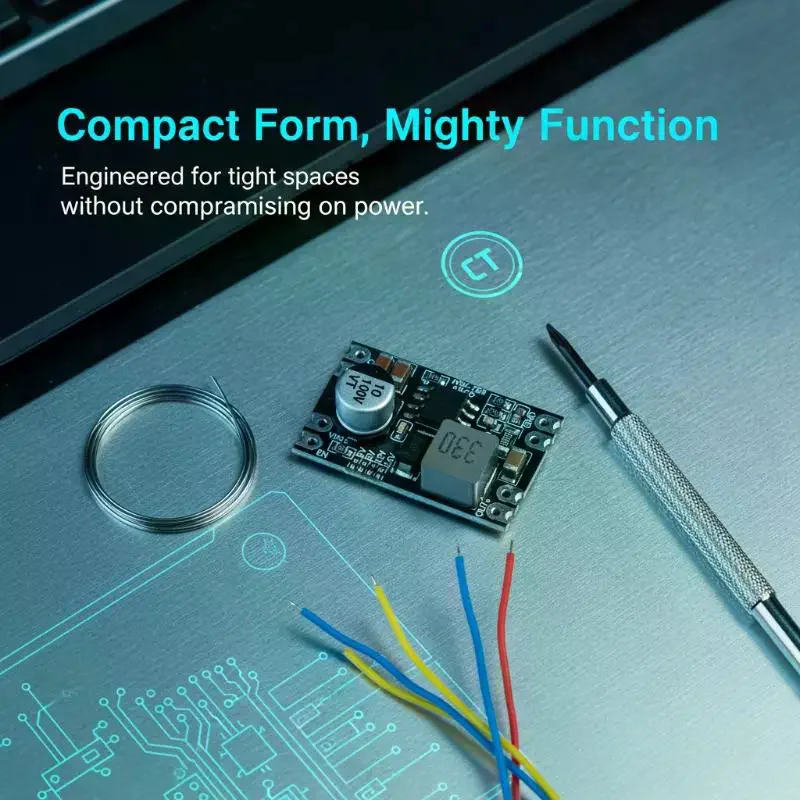 1Pcs 7V-100V To 5V 9V 12V 24V DC-DC Step-down Power Supply Module 3A Fixed Output Voltage Step-down Power Module