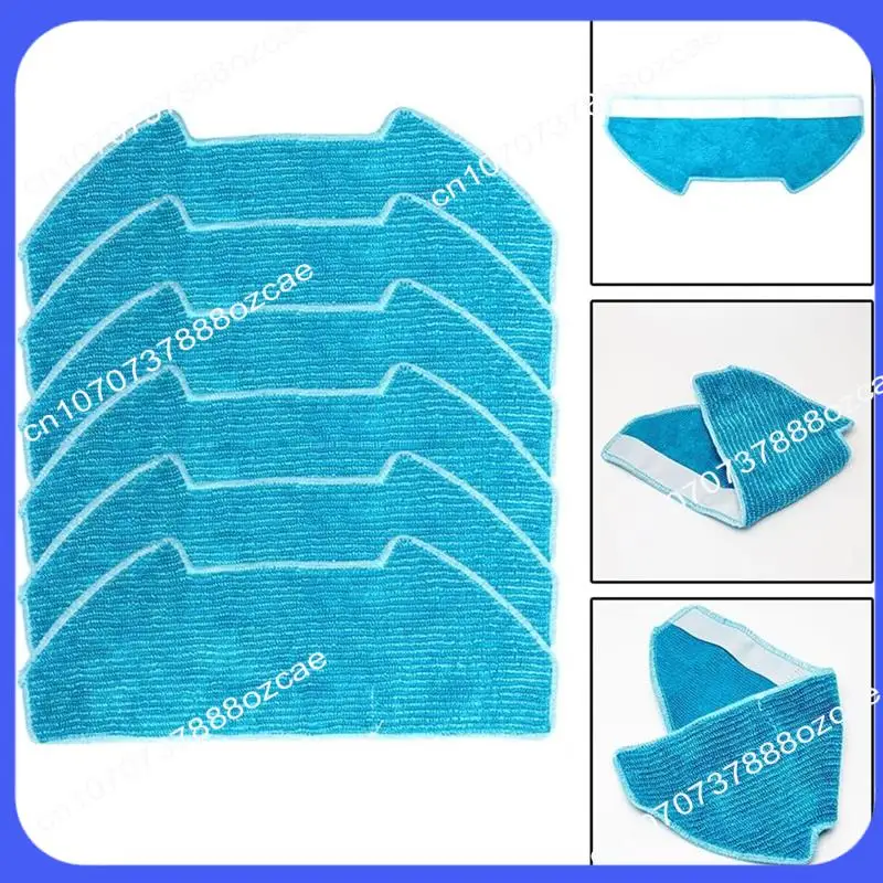 A26P 6PCS 걸레 천 패드 Forultra-Dustin Forbobsweep Dustin/RC400 Forihome S1/S1PRO/V9 걸레 천 교체 부품