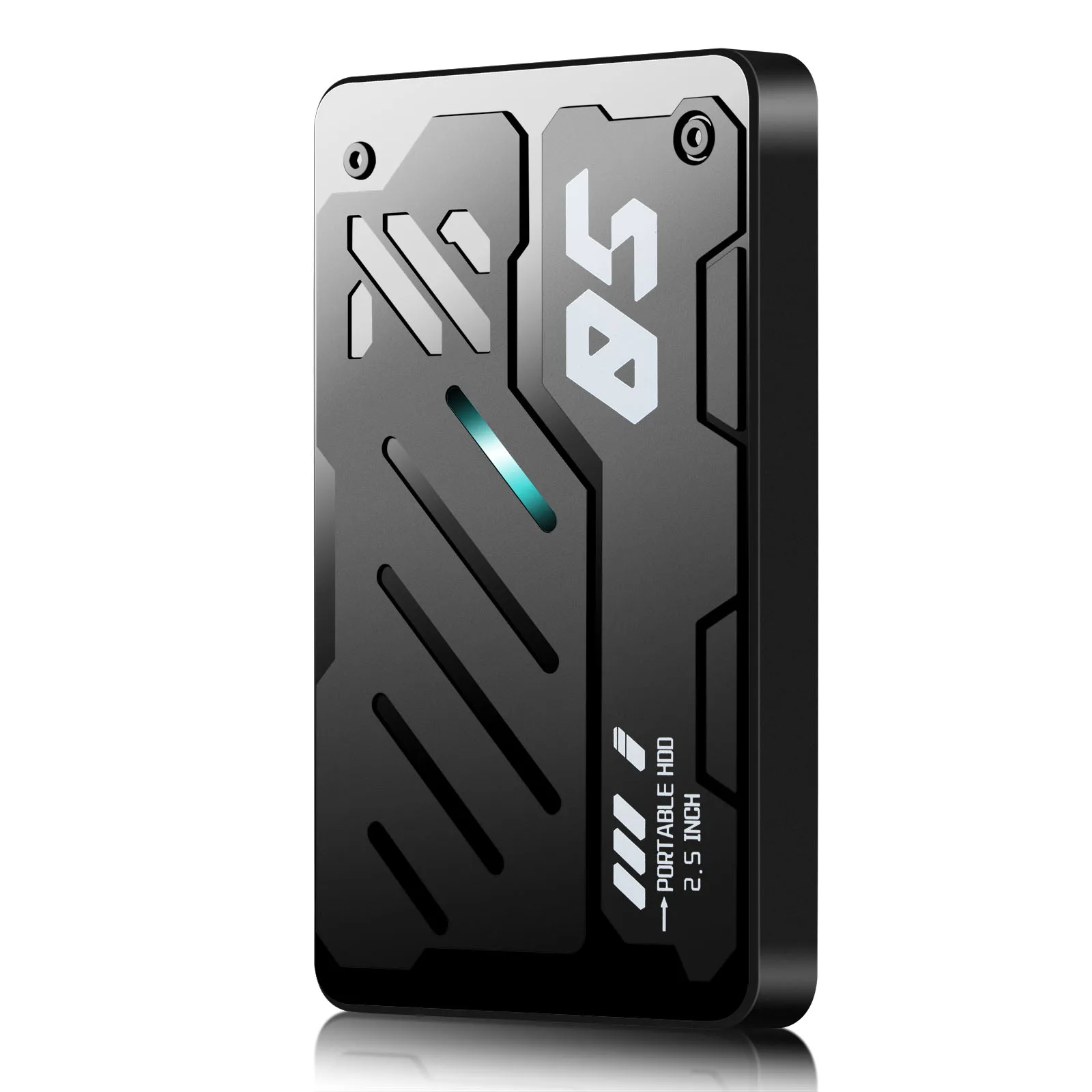 محرك الأقراص الصلبة الخارجي SSD المحمول - محرك الألعاب المحمول USB 3.0 USB-C مقاس 2.5 بوصة USB 3.0 لأجهزة الكمبيوتر الشخصية وأجهزة Mac والكمبيوتر المحمول وPS4 وPS5 وXbox 360 #1