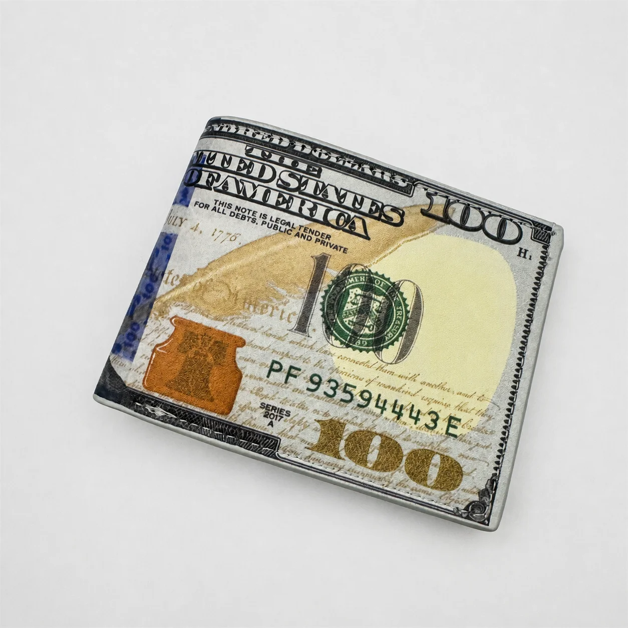 Money Wallet Double-Sided Cash Holder Pu Leather Wallet Retro Short Wallet For Cash Men Shopping