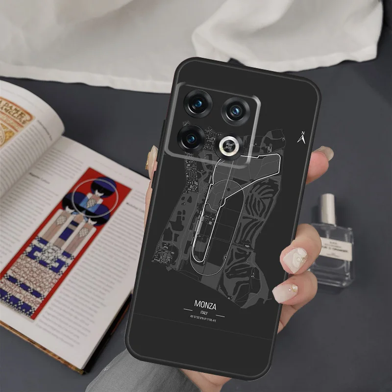 غطاء دوائر مسارات السباق F1 لهاتف OnePlus Nord CE 4 2 3 Lite N20 N30 9 10 Pro 8T 9RT 10T 11 OnePlus 13 12 R