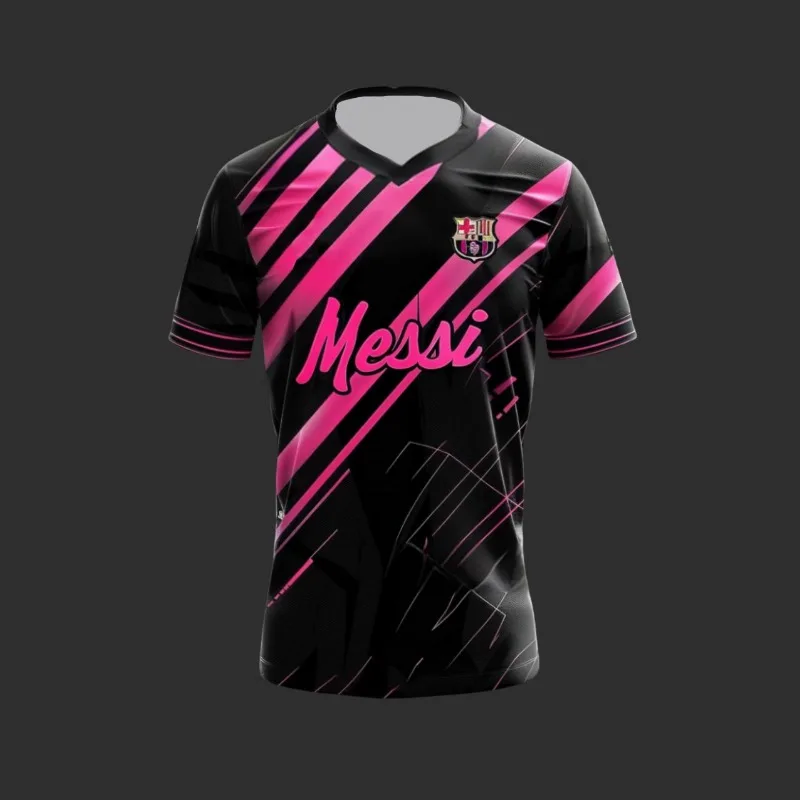 Lionel Messi Stampato Estate Uomo Donna T-shirt Inter Miami CF No.10 Ad asciugatura rapida Donna Uomo T-shirt Maglia per adulti