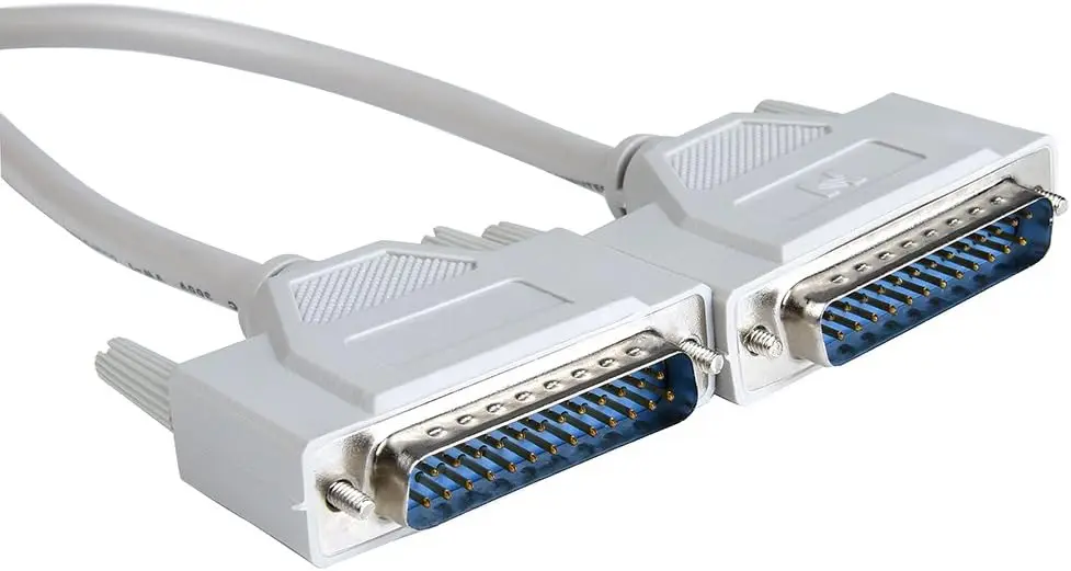 25Pin DB25 Parallel Male to Male LPT Printer DB25 M-M Cable 1.5M computer cable Printer connection extending Cable 25Pin 3M 5M