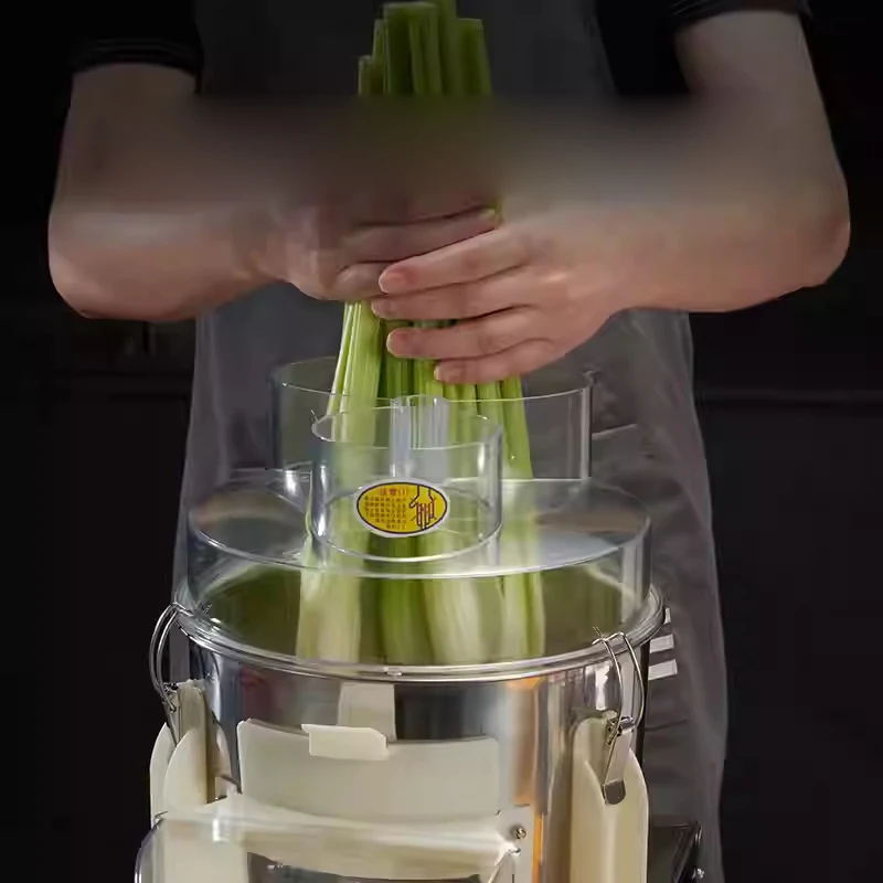 Машина для резки овощей Коммерческий электрический измельчитель овощей Ферма Кормление курицы Машина для наполнения овощей