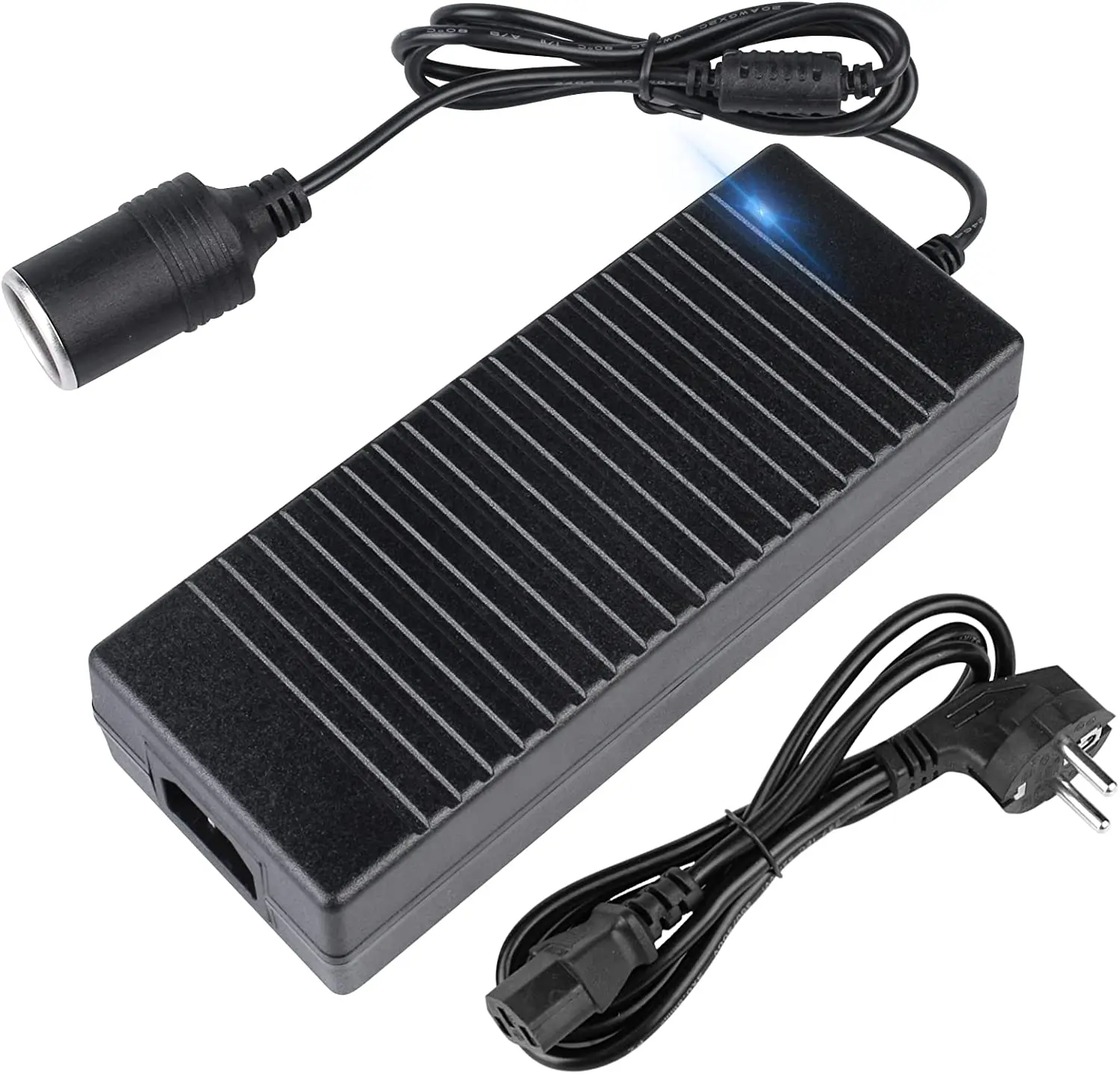 Fonte de alimentação com plugue automático de isqueiro, 12V, 120W, 96W, 60W, 24W, carregador adaptador, conversor, transformador para carro,