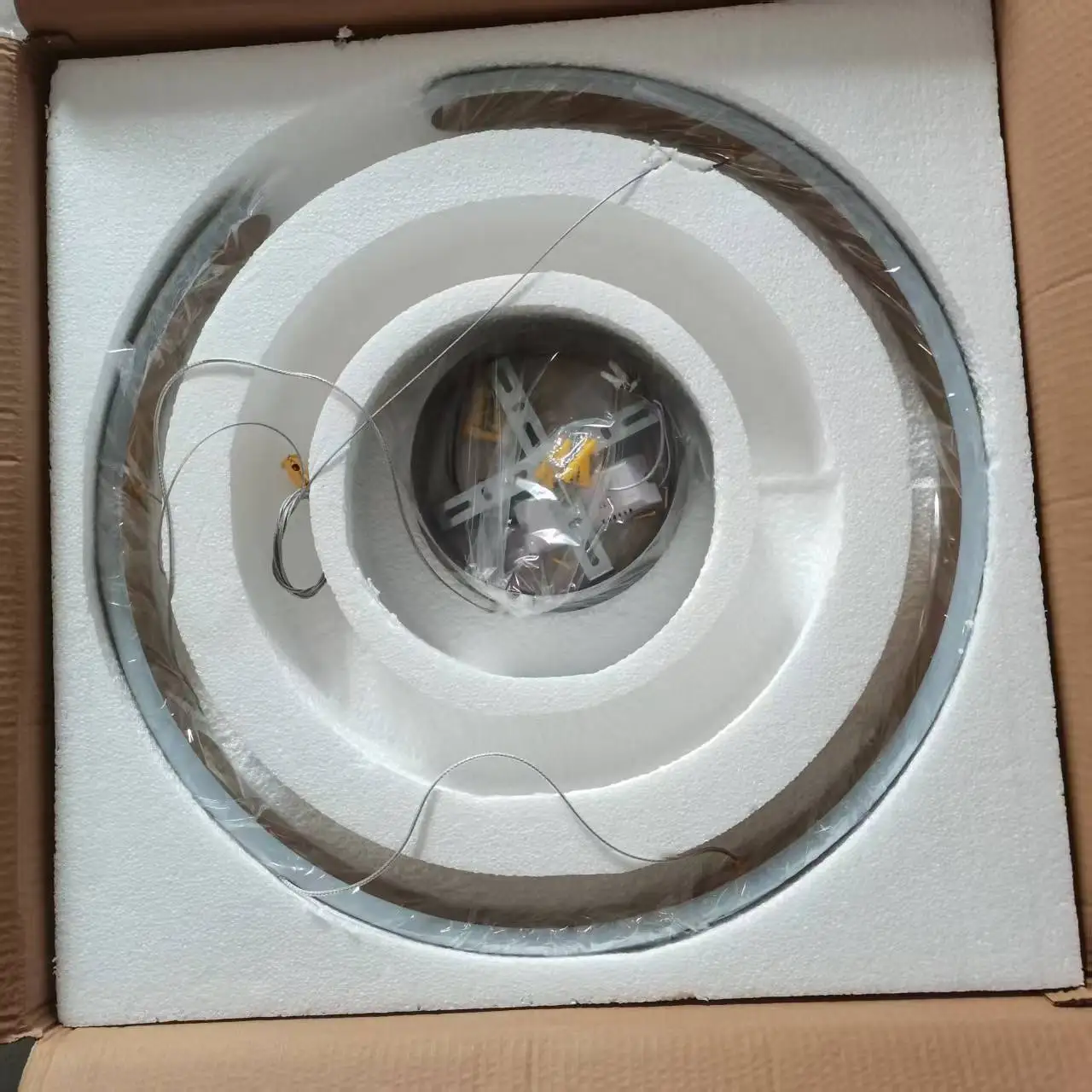 

Modern LED Chandelier Light Round Rings StyleStudy Dining Room Island Bedroom Hanging Lamp Gold Restaurant Kitchen Bar Fixtures
